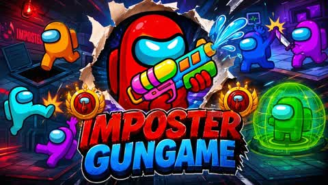 WHO is the IMPOSTER Among US? | GUNGAME