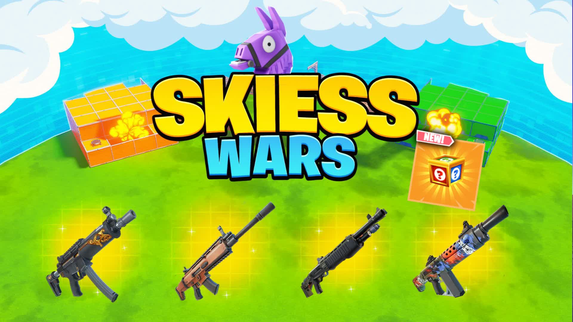 SKIESS WARS 4V4V4V4 حرب سبايدر ⛷️