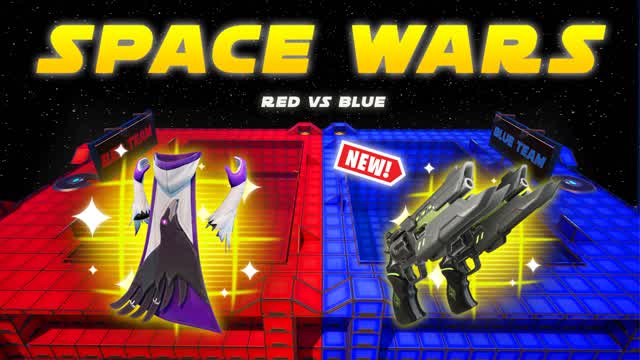 SPACE WARS 🔴 RED VS BLUE 🔵