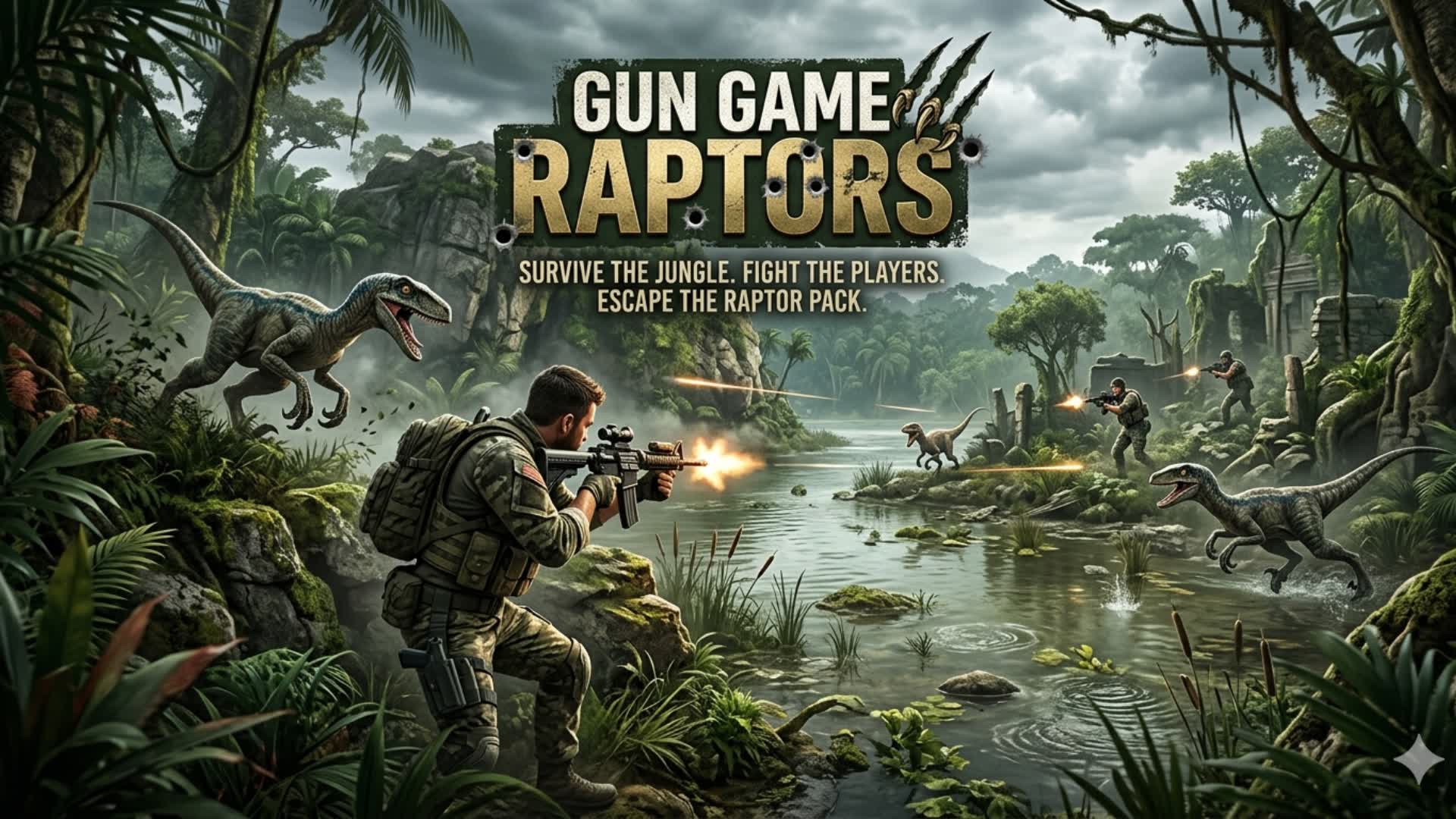 Raptor Gun Game