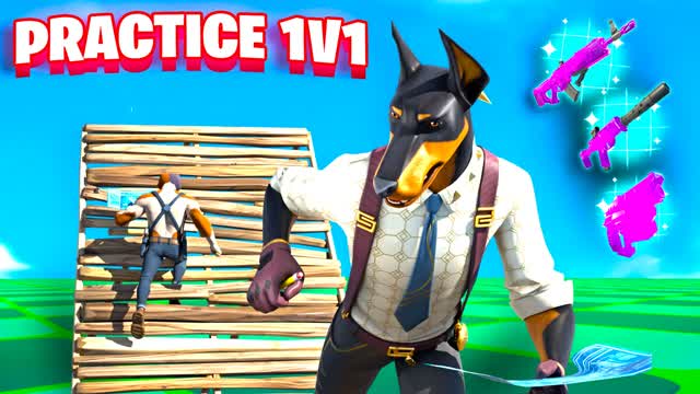 PRACTICE 1V1 WITH NEW WEAPONS