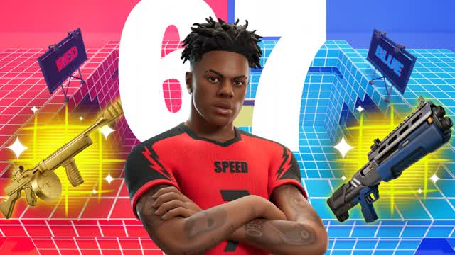 SPEED RED VS BLUE ALL GUNS & RIDES🔴🔵