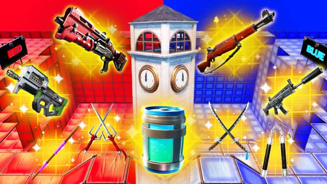 TILTED TOWER RED VS BLUE 🔴🔵