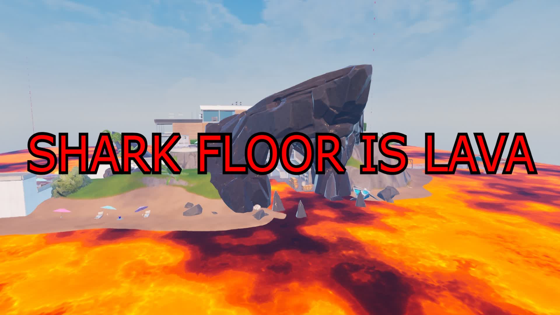 🦈SHARK FLOOR IS LAVA🔥