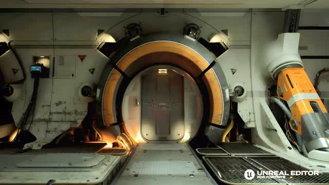 Ultra realistic Spaceship Demo