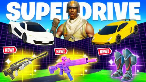 SUPER DRIVE 1V1 - ALL GUNS & VEHICLES