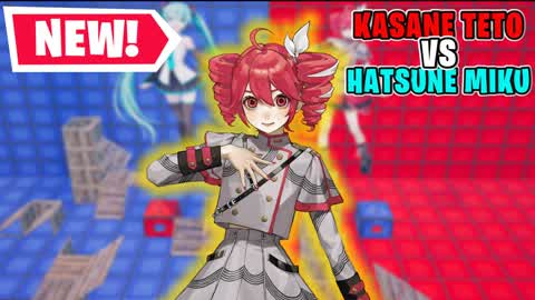TETO vs MIKU | RED vs BLUE