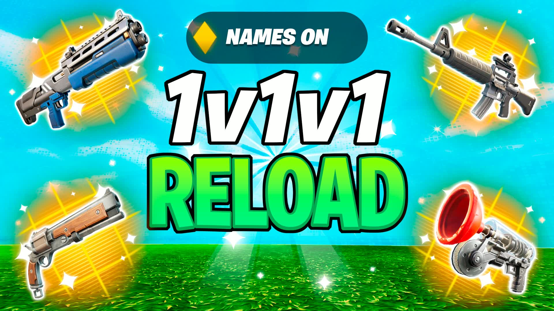 1v1v1 リロード 全員が敵 | MapHub