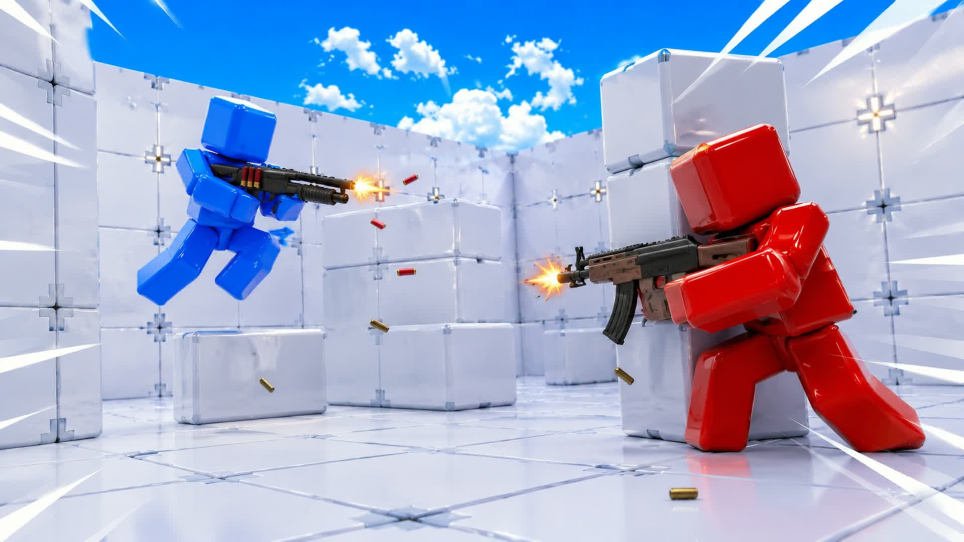 RED VS BLUE 🔴🔵 UNDERMETILAMINA