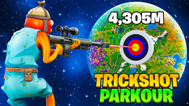 🎯 TRICK SHOT PARKOUR 100+ 🎯