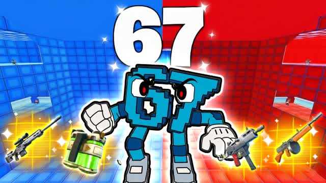 💥67 RED VS BLUE 67🔴🔵(SIX SEVEEN) RVB