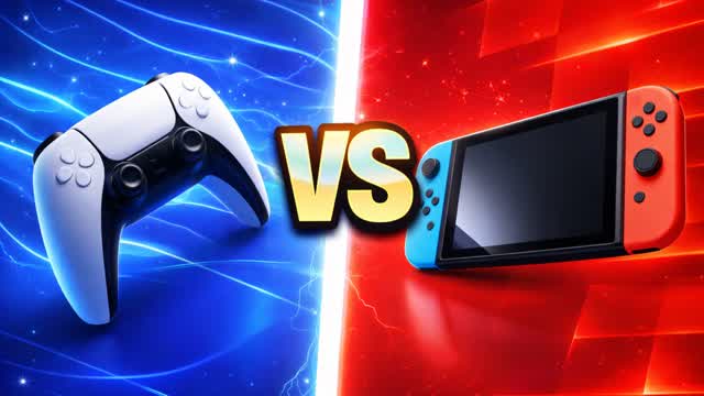 PLAYSTATION VS SWITCH 🔴 RED VS BLUE 🔵