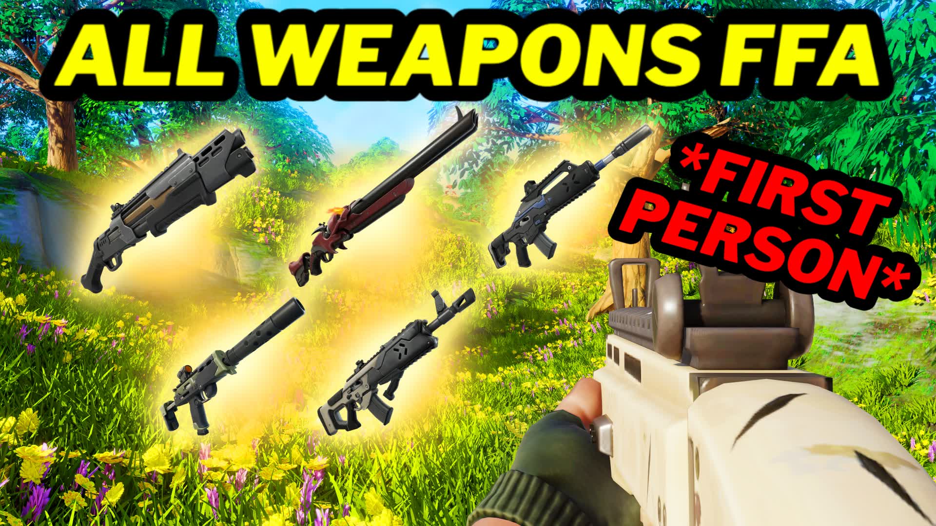 ⭐EVERY GUN IN FIRST PERSON⭐