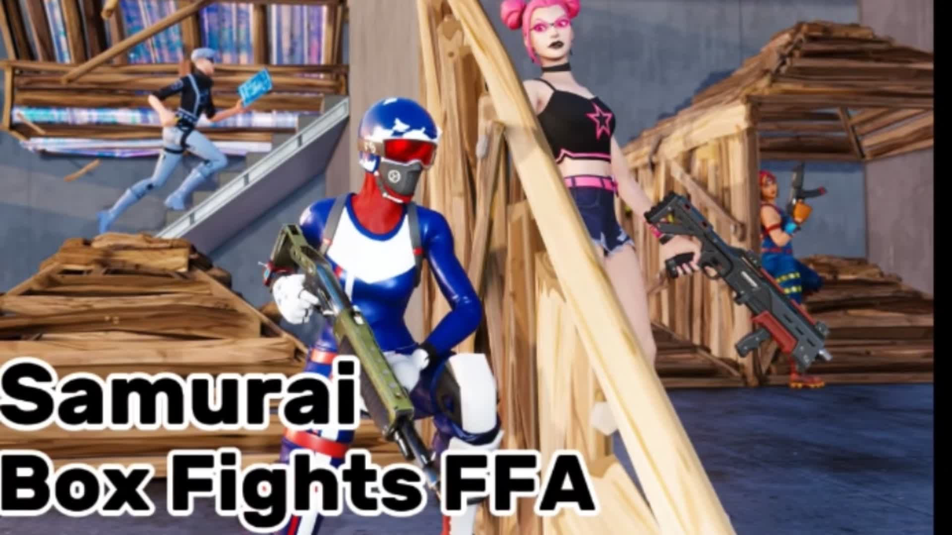 Samurai Box Fights FFA ✏️🗒️🥷