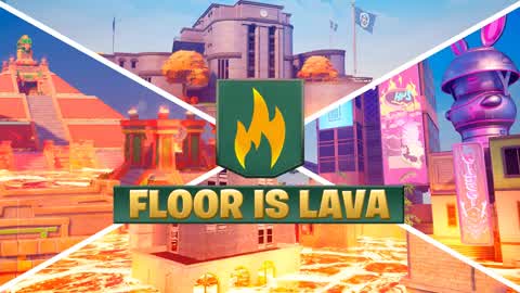 THE FLOOR IS LAVA [WITH ITEMS]