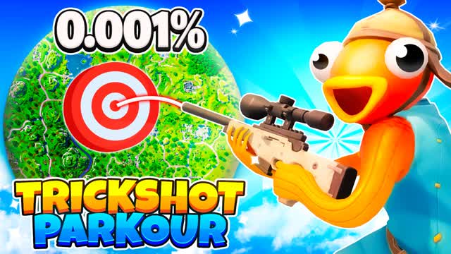 🧠BRAINROT TRICKSHOT PARKOUR🎯80 LEVELS!