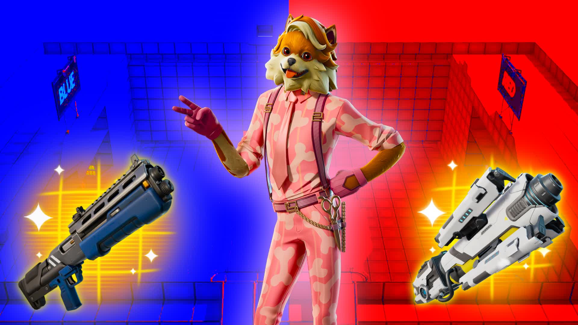 ⭐ WINTER CHAOS 🔴RED VS BLUE 🔵