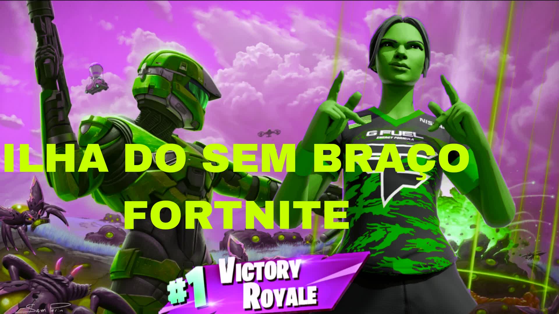 ILHA DO SEM BRAÇO FORTNITE