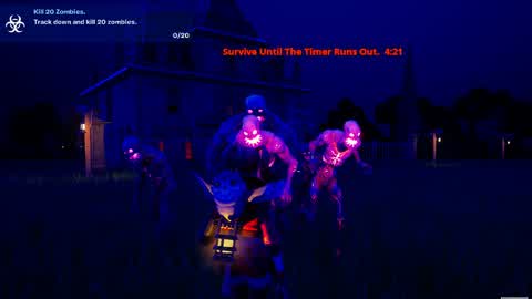 🎃 Horror Haunted Farm Horde Mode 🎃