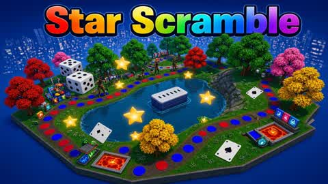 STAR SCRAMBLE – Party Board Game