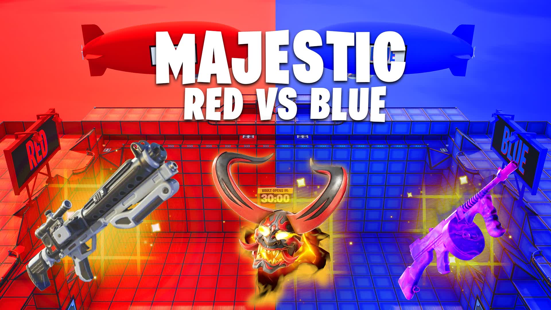 Majestic MINI RED VS BLUE🔴🔵