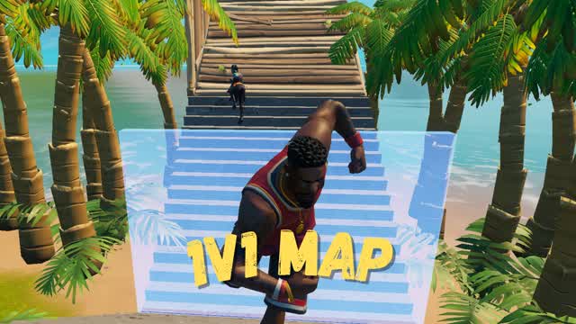 beach 1v1 map