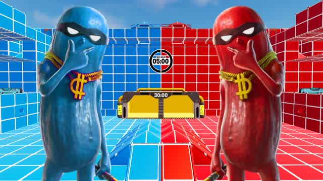 ULTRA RED VS BLUE 🔴🔵 *NEW GUNS*
