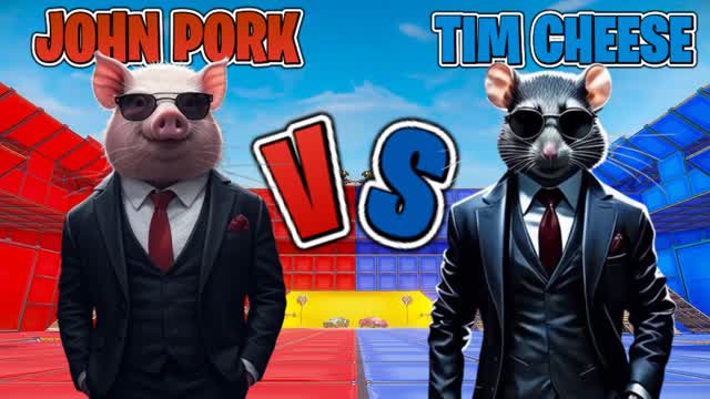 JOHN PORK VS TIM CHEESE 🔴🔵