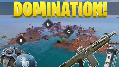 🛡️ 6v6 Domination Water World 🏝️