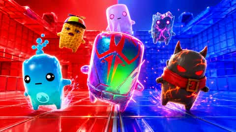 BLUE VS RED PRIME FIRE 🔵🔴
