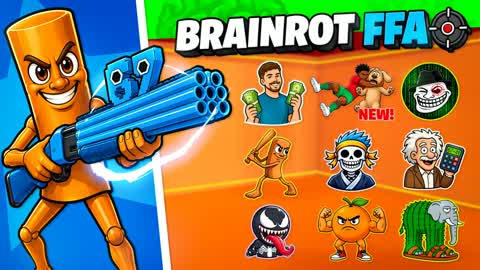 1v1v1 Brainrot Box PvP
