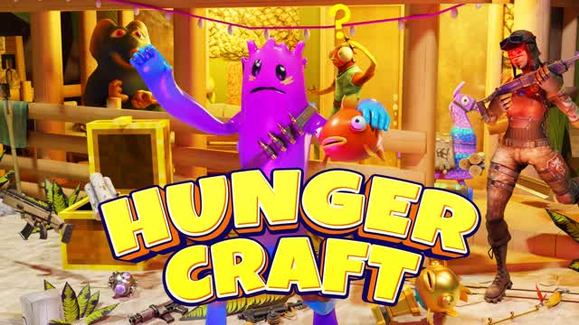 HungerCraft 🍗🙈 فن البقاء