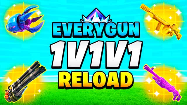 1v1v1 Reload 1V1 EVERY GUN | FFA