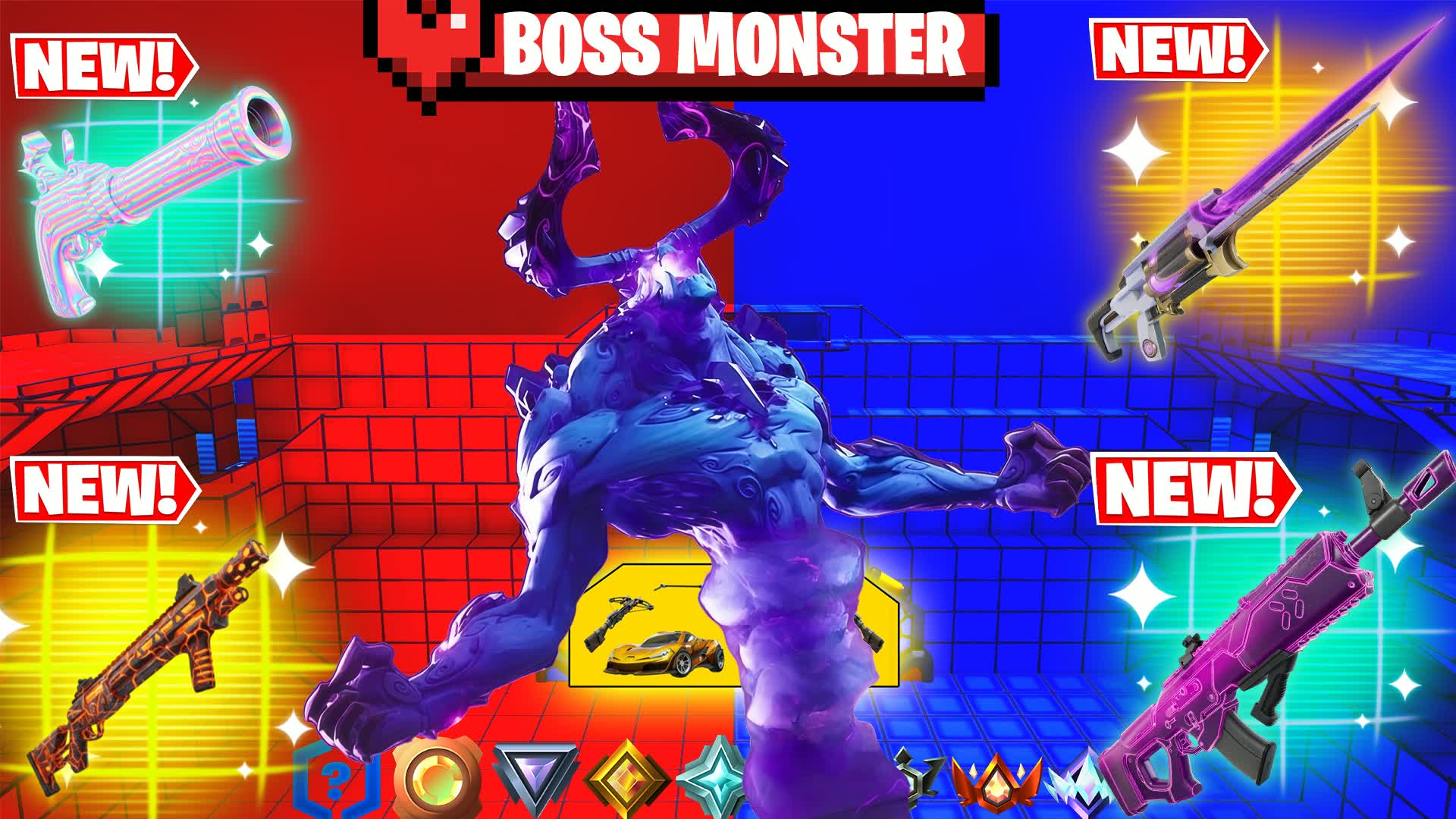 🗡️ストームキングのボス🗡️🔴レッド対ブルー🔵