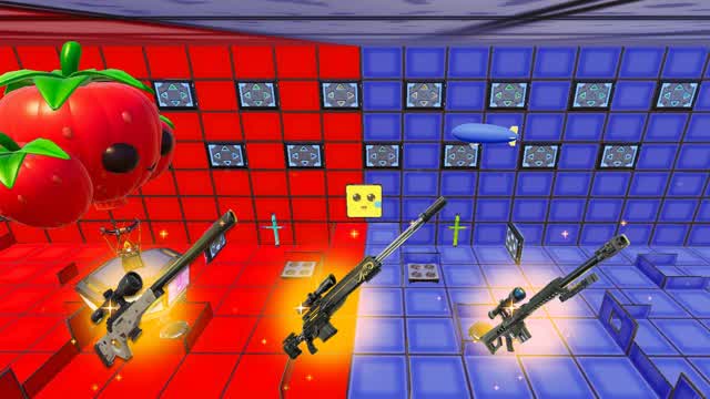 ONLY SNIPER CRAZY RED VS BLUE 🔴🔵