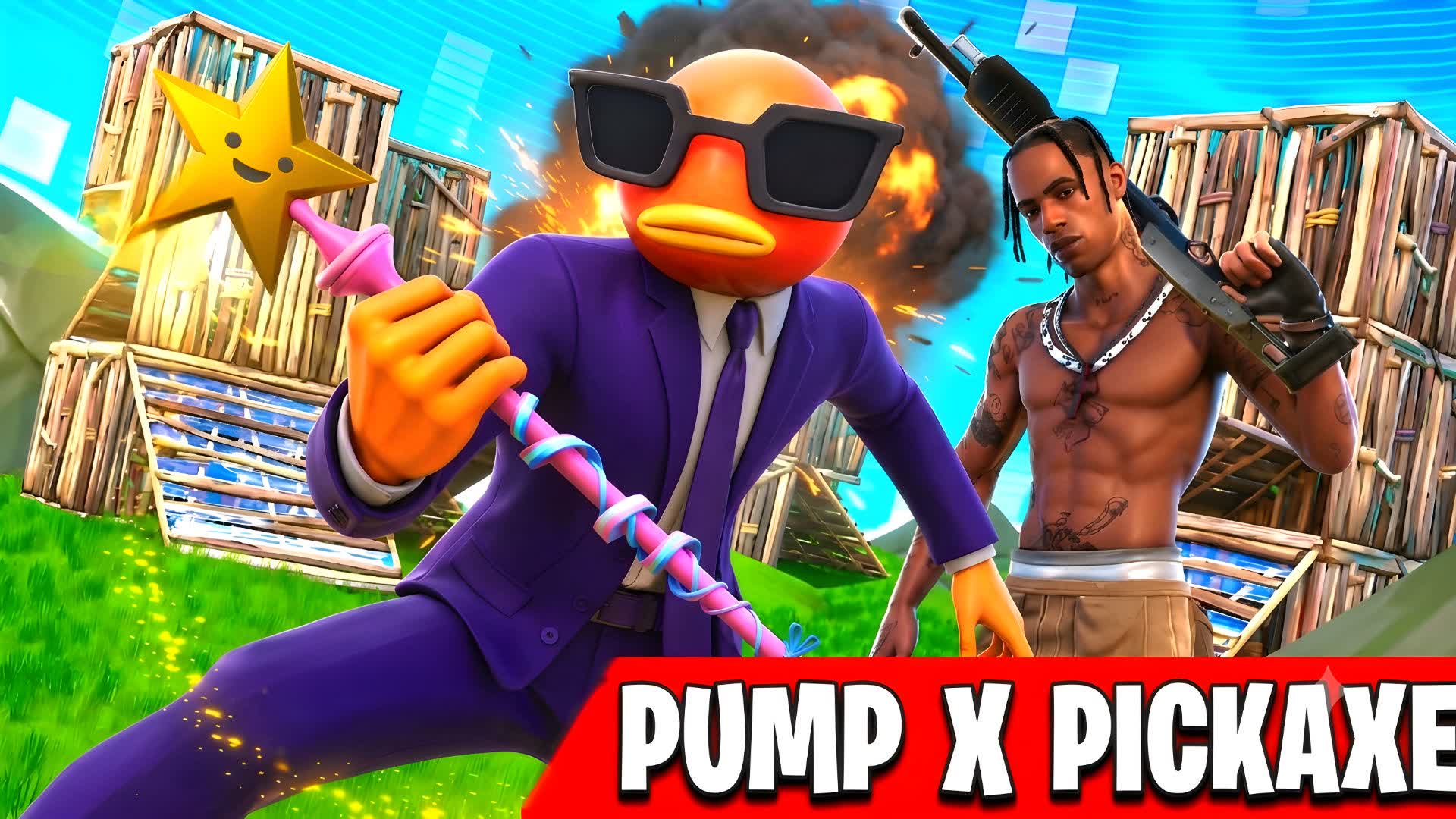 ⛏️PICKAXE & PUMP🔫 (BATTLES) — Fortnite island 5251-5125-4038 by Omaromir8
