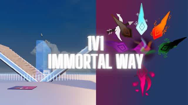 Immortal Way 1v1 Build Fight