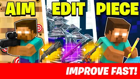 HEROBRINE Aim Edit Piece & 1v1 PRACTICE