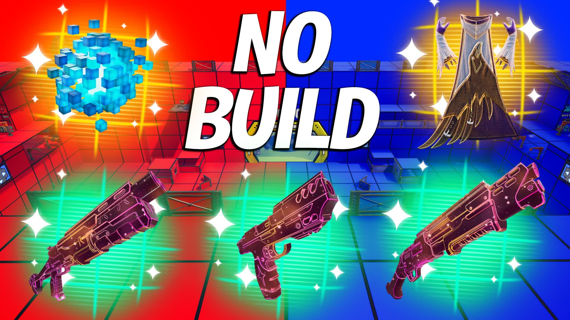 MINI RED VS BLUE NO BUILD 🔴🔵