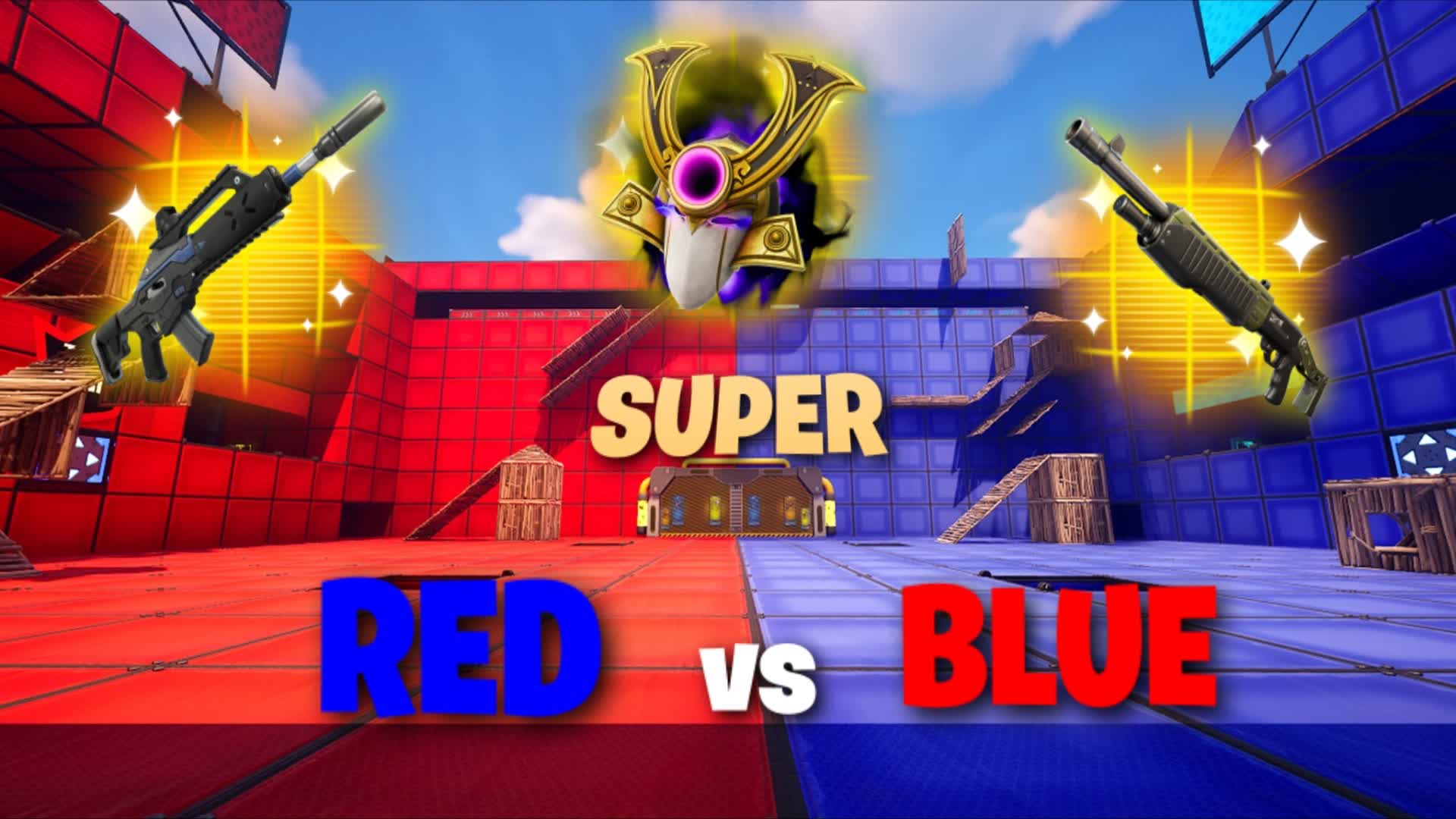 🔴Super Red vs Blue🔵