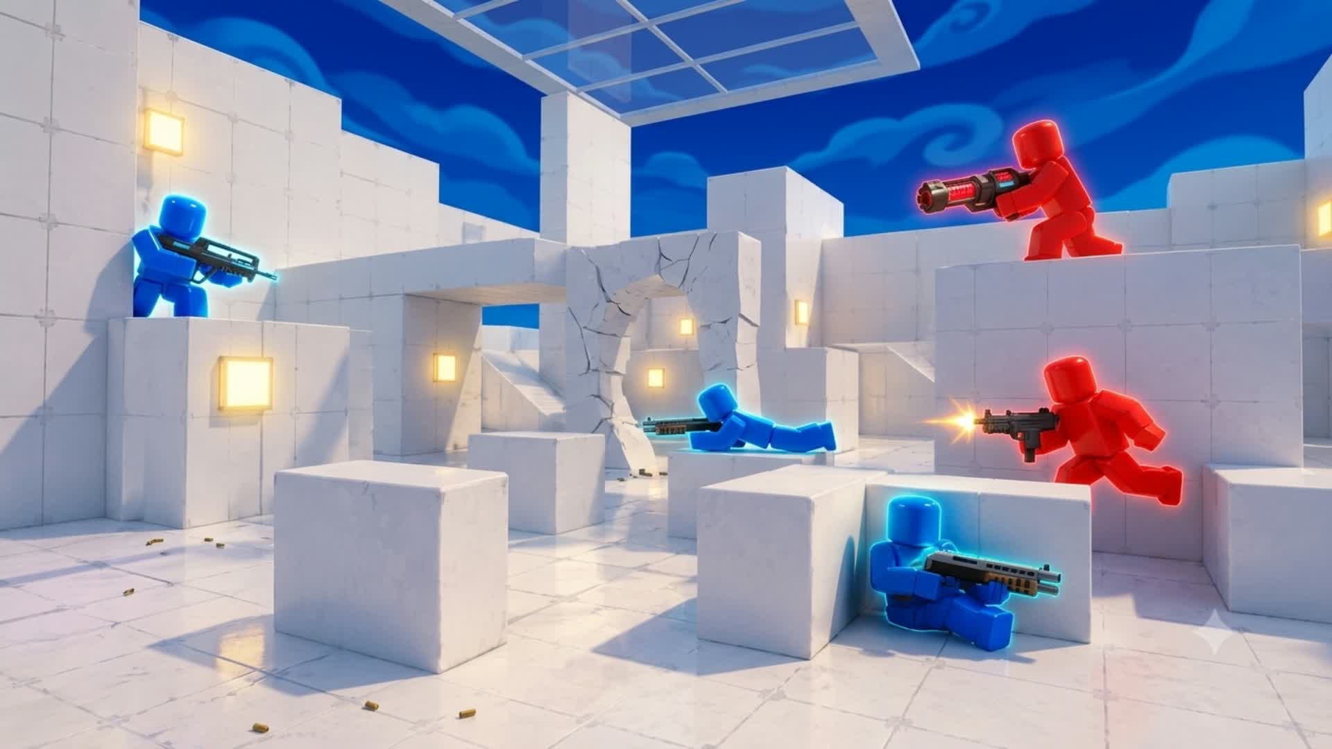 RED VS BLUE 🔴🔵 MINOTINHOS VALIOSO 3.0