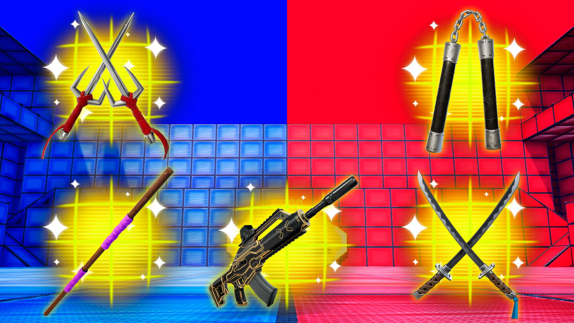 TMNT SUPER RED VS BLUE 🔴🔵