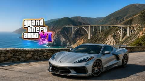GTA VI🌴GRAND DRIVE AUTO RACING ON BEACH