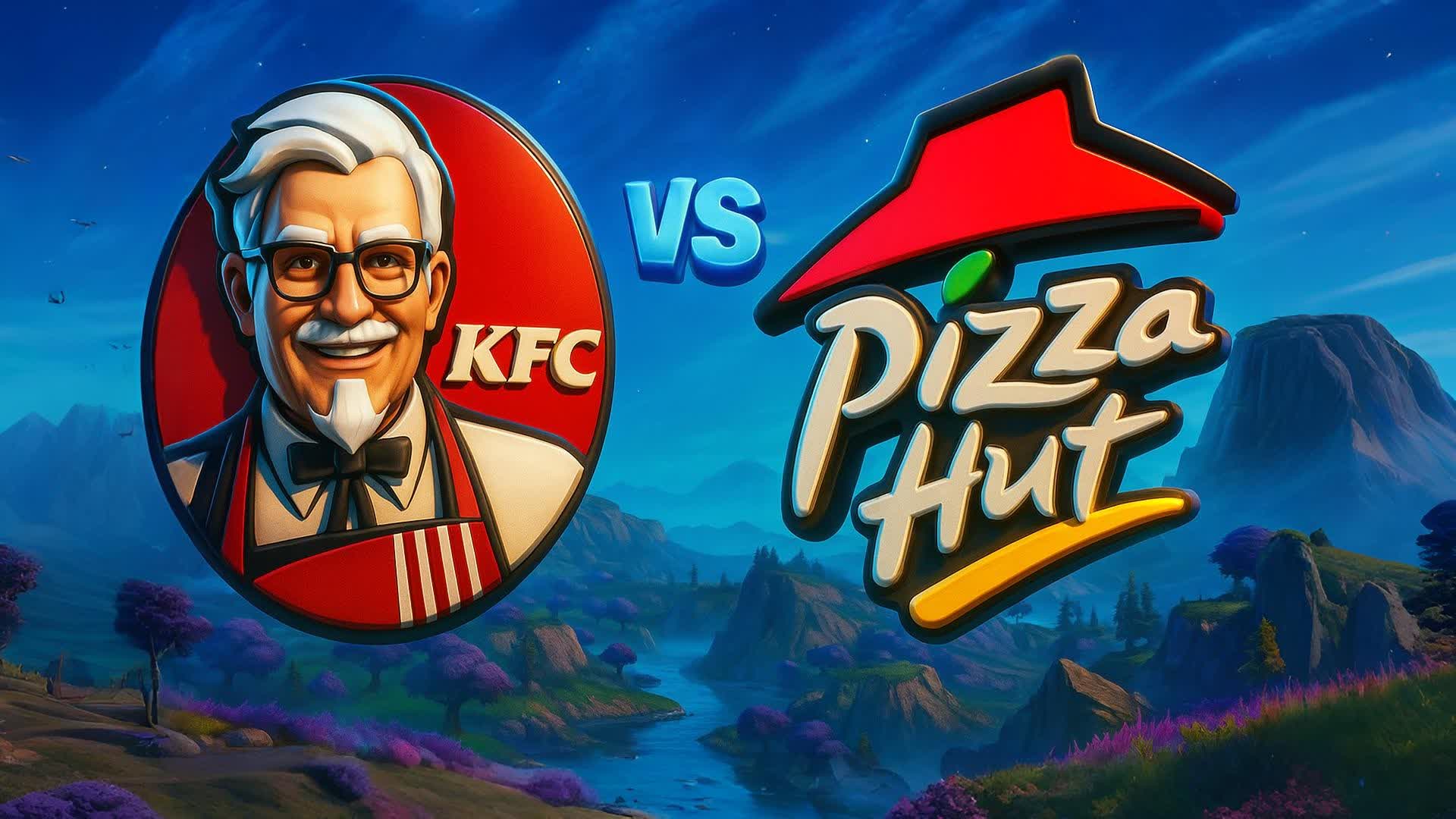 KFC vs PIZZA HUT 🍕🍗