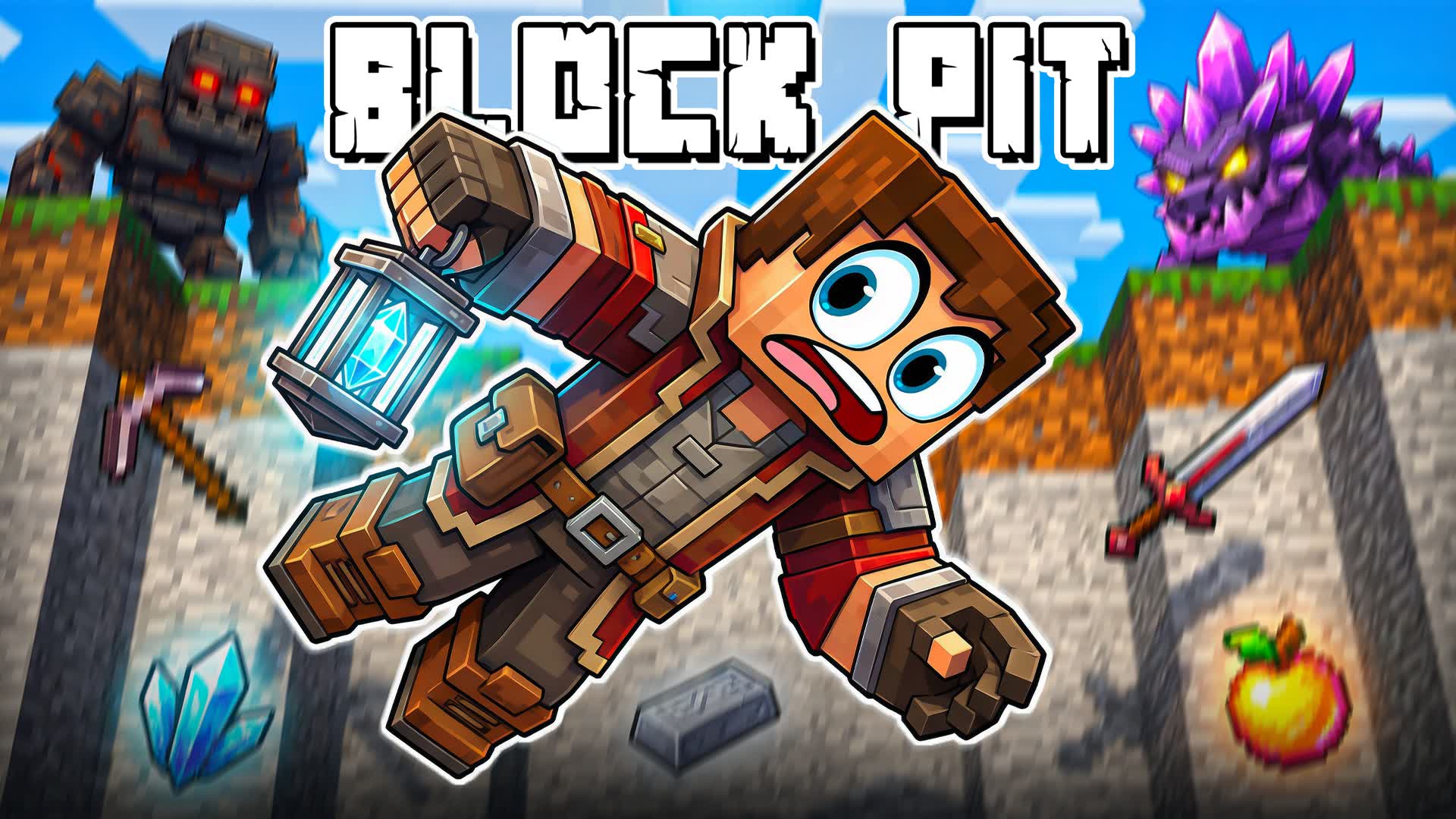 🧟 BLOCK PIT - FFA PVP ZOMBIE WORLD 🌎