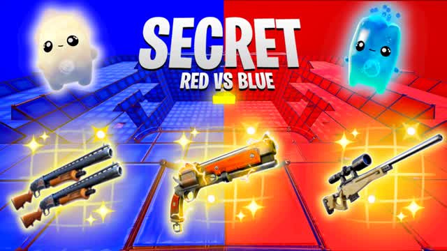 SECRET RED VS BLUE🔴🔵