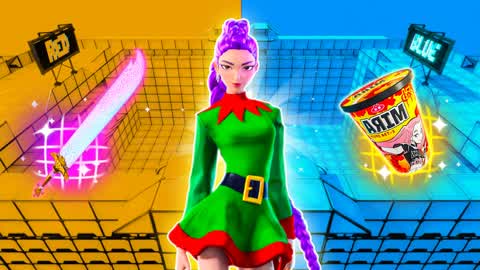 KPOP DEMON WINTER XD ❄️ RED VS BLUE 🔴🔵