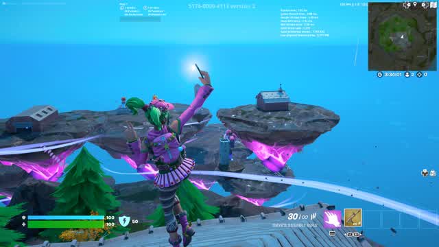 OG floating island gun game