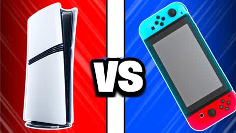 GREAT SWITCH VS CONSOLE RED VS BLUE 🔴🔵
