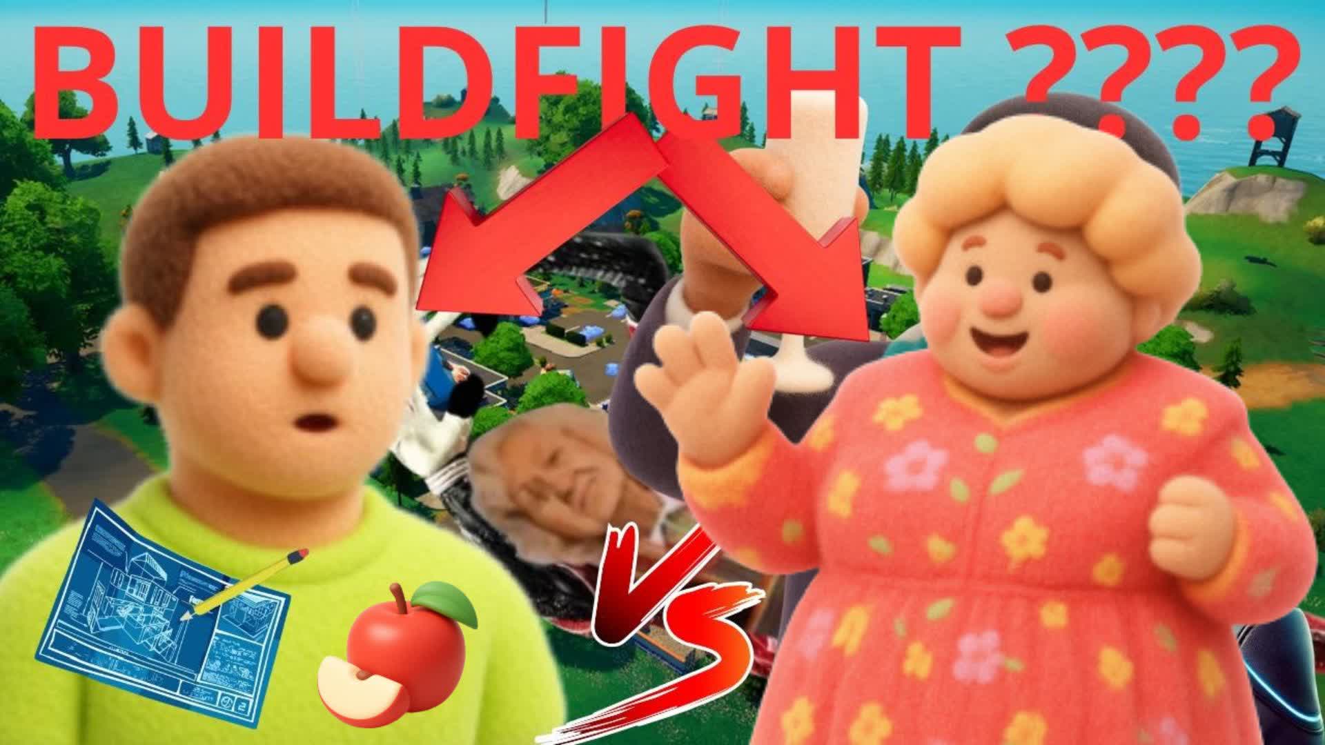 The famous 1v1 build fight